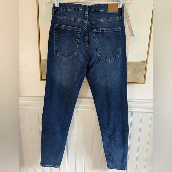 AEROPOSTALE High Rise Curvy Jegging Dark Wash Size 12 - Picture 9 of 10